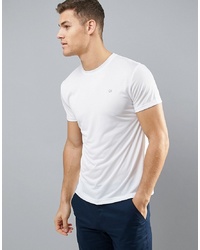 Calvin Klein Golf Tech T Shirt In White C9205