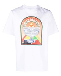 Casablanca Terrain Dorange Organic Cotton T Shirt