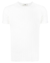 Gmbh Textured Crewneck Organic Cotton T Shirt