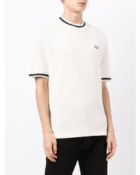 Fred Perry Textured Piqu T Shirt