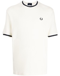 Fred Perry Textured Piqu T Shirt