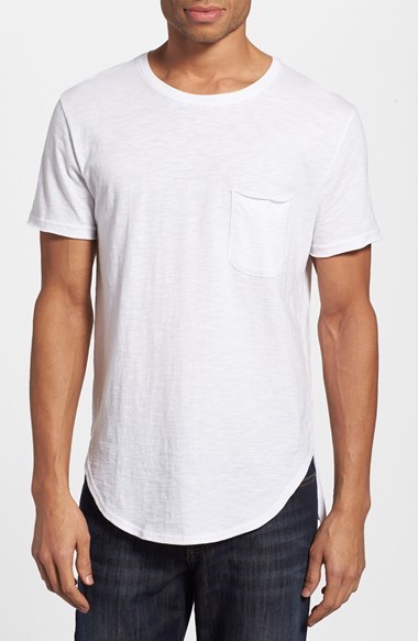 The Rail Horizon Long Line Pocket T Shirt, $29 | Nordstrom | Lookastic