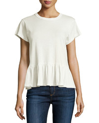 The Great The Ruffle Washed Tee