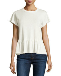 The Great The Ruffle Washed Tee