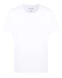 Lacoste Three Pack Embroidered Logo T Shirts