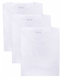 BOSS Three Pack Logo Embroidered T Shirts