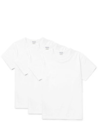 VISVIM Three Pack Slim Fit Cotton Jersey T Shirts