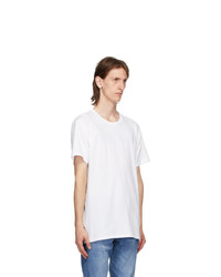 Calvin Klein Underwear Three Pack White Cotton Classic Fit T Shirt