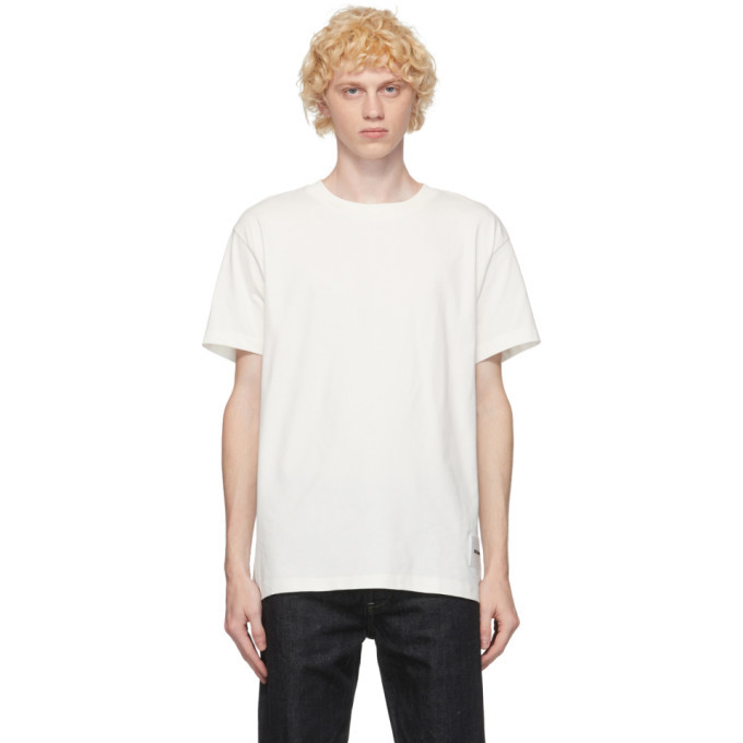 Jil Sander Three Pack White Organic Cotton T Shirt, $290 | SSENSE ...