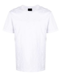 Billionaire Tonal Pattern Short Sleeve T Shirt