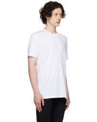 Hugo Two Pack White Cotton T Shirts