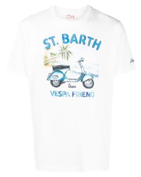 MC2 Saint Barth Vespa Friend Cotton T Shirt