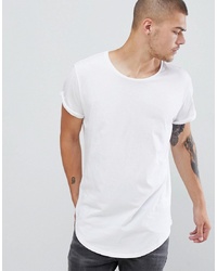 G Star Vontoni Long Line T Shirt In White