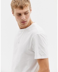 J.Crew Mercantile Washed Crew Neck T Shirt In White