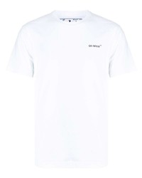 Off-White Wave Diag Printed T Shirt