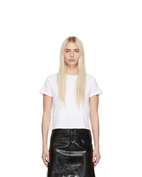 RE/DONE White 1950s Boxy T Shirt