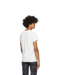 Levis Vintage Clothing White 1950s Sportswear T Shirt