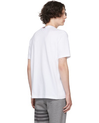 Thom Browne White 4 Bar T Shirt