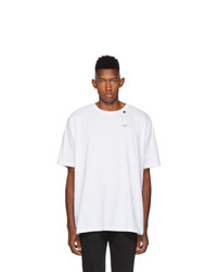 Off-White White And Black Abstract Arrows T Shirt