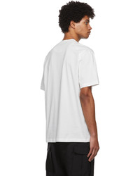 Y-3 White Back Logo T Shirt