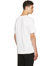 Issey Miyake White Basic Bio T Shirt