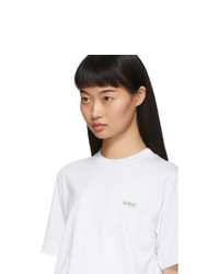 Kirin White Basic Logo T Shirt