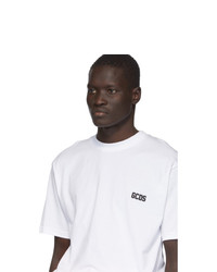Gcds White Basic T Shirt