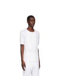 TAKAHIROMIYASHITA TheSoloist. White Bib T Shirt