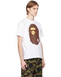 BAPE White Big Ape Head T Shirt