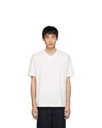 Issey Miyake Men White Bio T Shirt