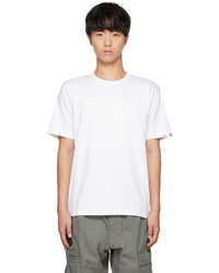 AAPE BY A BATHING APE White Bonded T Shirt