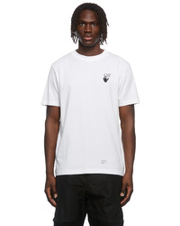 Off-White White Carav Arrow Logo T Shirt