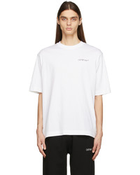 Off-White White Caravaggio Crowning Skate T Shirt