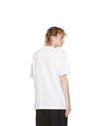 Y-3 White Classic Chest Logo T Shirt