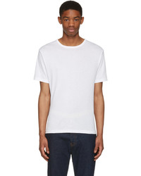 BLK DNM White Classic Fitted Greaser 43 T Shirt