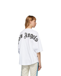 Palm Angels White Classic Logo T Shirt