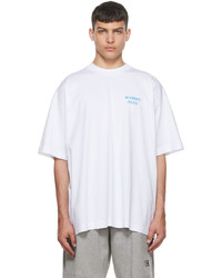Vetements White Click Here T Shirt