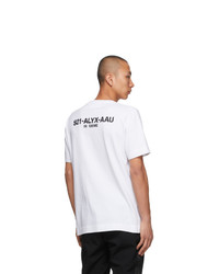 1017 Alyx 9Sm White Collection Name T Shirt