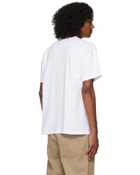 BAPE White College Milo T Shirt