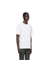 Z Zegna White Cotton Jersey Oversized T Shirt