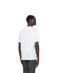 Z Zegna White Cotton Jersey Oversized T Shirt