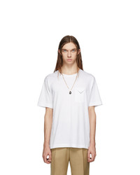Bottega Veneta White Cotton Jersey T Shirt