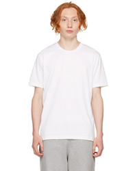 Sunspel White Cotton Riviera T Shirt