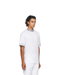 Fendi White Cotton T Shirt