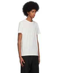 Jil Sander White Cotton T Shirt
