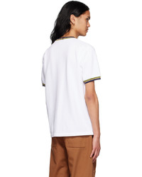 Noah White Cotton T Shirt