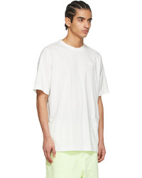 Y-3 White Cotton T Shirt