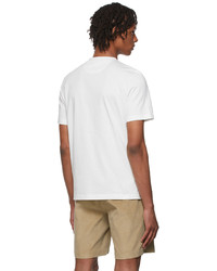 De Bonne Facture White Cotton T Shirt