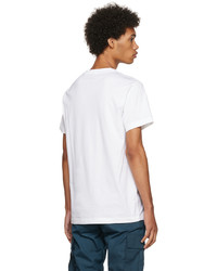 Burberry White Cotton T Shirt