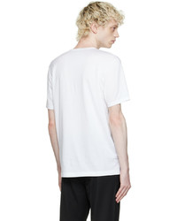 Sunspel White Cotton T Shirt